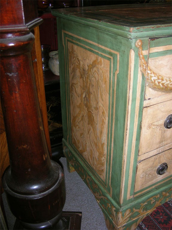 Wood Mid-19th Century Commode For Sale