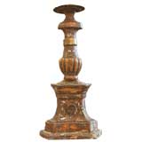 Italian carved candle stand
