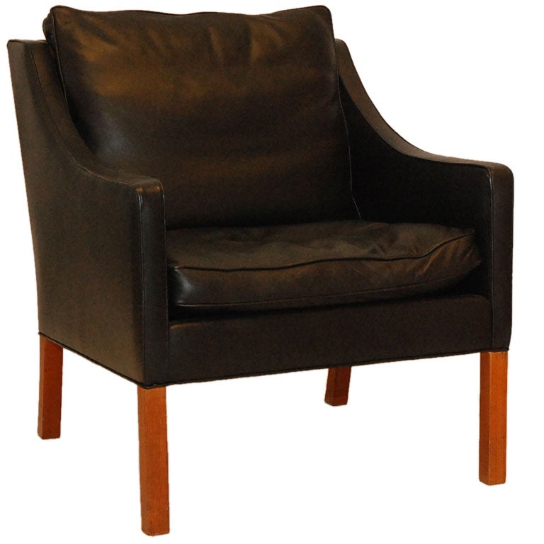 Borge Mogensen leather chair