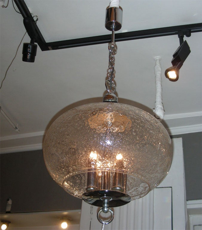 1970s Italian Chandelier by Barovier