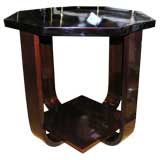 #3429 Mahogany Wood Gueridon Table