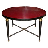 1950s Round Coffee Table by Jansen 1950s Round Coffee Table by Jansen