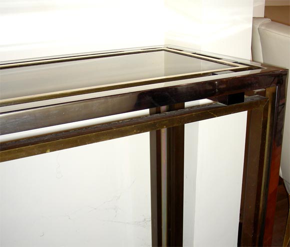 1970s Console Table by Guy Lefevre For Sale 2