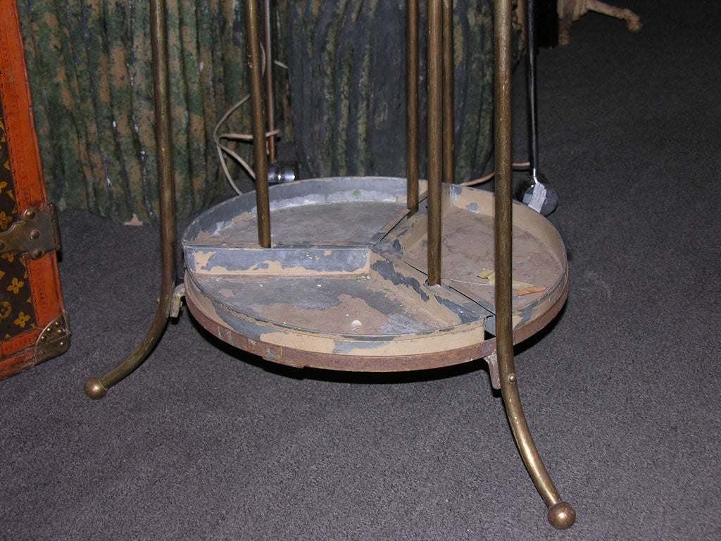 Secessionist  Brass Hall Stand
