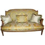 Louis XVI Style Giltwood Sofa