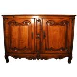 Antique French Louis XV Walnut Buffet