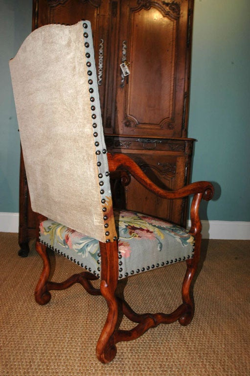 19th Century Pair of Louis XIV Style Armchairs