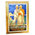 Original French travel poster Vintage Original French travel poster