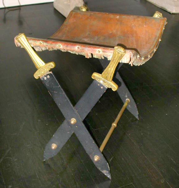 Dagger Sword Stool