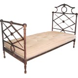 French Provencal Iron Bed