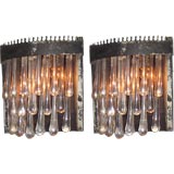 Vintage Pair of Theater Sconces
