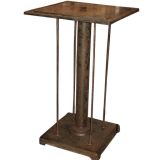 Industrial Iron Tall Stand