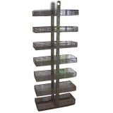 Vintage Wire Industrial Etagere