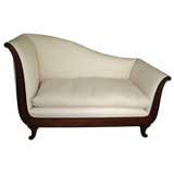 Antique 1920's Upholstered Chaise