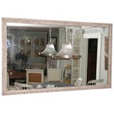 Very Large Carved Wood Mirror