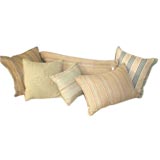 Antique French Fabric Pillows