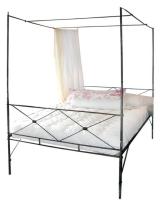 Antique Iron Queen Sized Bed