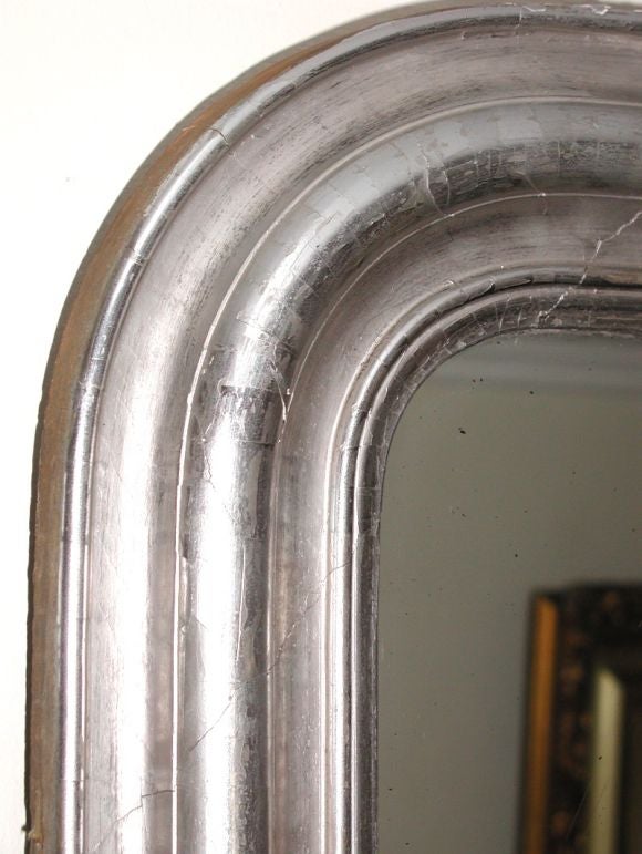 Silver Louis Phillipe Mirror