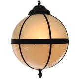 Iron Globe Fixture