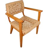 Pair of French Mediterranean Rope Chairs