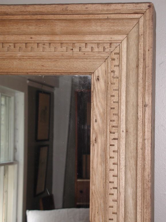 Large Greek Key Mirror