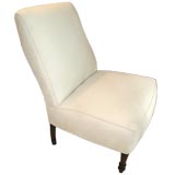 Pair of Napoleon III Chauffeuses