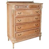 Antique Louis XVI Style Tall Chest