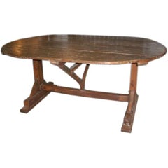 Antique Early 19th Century French Wine Tasting Table