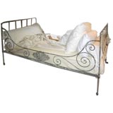 French Folding Campaigne Bed