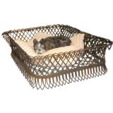 French Wire Dog Bed