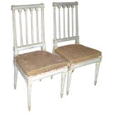 Antique Pair of Louis XVI Style Chairs