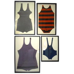 Antique Collection of 1920's Bathing Suits