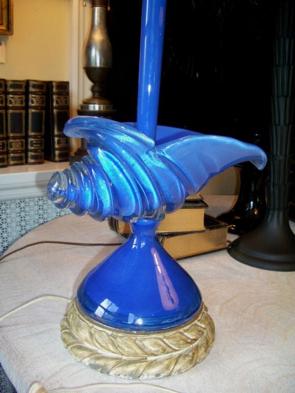 Murano Shell Lamp