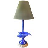 Vintage Murano Shell Lamp