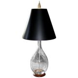 Blenko Glass Lamp