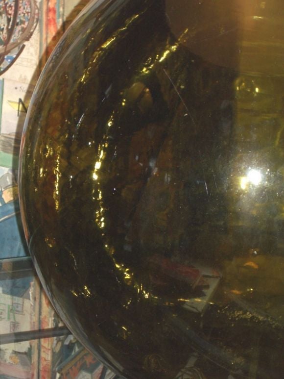 20th Century Large French Wine Bottle Lamp