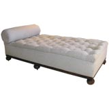 Large Tufted  Chaise