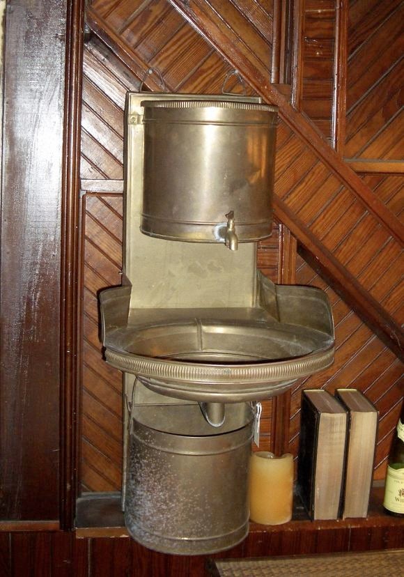 Brass Train Sink 2