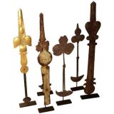 Large European Clock Tower Hands