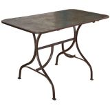 Antique Swiss Steel Student Desk