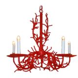 Iron Coral Form Chandelier
