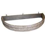 Antique Swedish Carved Bed Corona