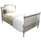 Swedish Gustavian Carved Bed