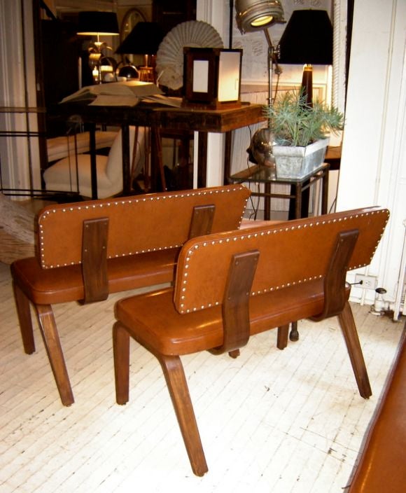 Long Thonet Bench and Two Smaller Benches 3