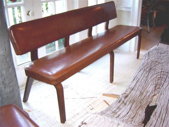 American Long Thonet Bench and Two Smaller Benches
