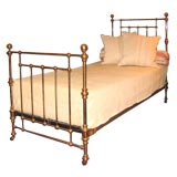 Pair of Brass Twin Beds