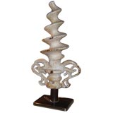 Antique Unusual Cast Iron Finial