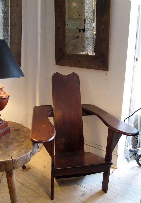 20th Century Pair of Handmade Westport Chairs from Maine