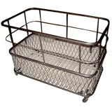 French Steel Baguette Cart