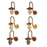 Three Pairs of Diminutive Nautical Sconces
